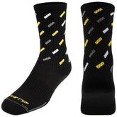 Medias Ciclismo GW Desing Negro Amarillo Neon